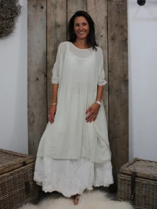 PRIVATSACHEN Kleid MEINSEIN aus Seide in Gefühl