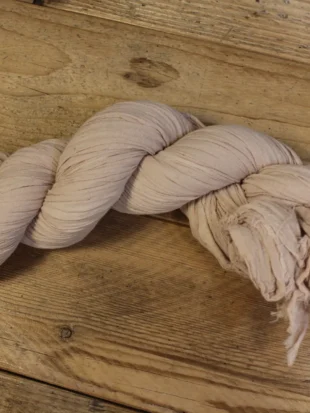 PRIVATSACHEN Schal ERLÖSUNG aus Ecokattun in der Farbe Muschel