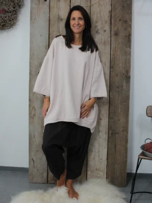 PRIVATSACHEN cooler Pulli PROVOKATEUER aus Hanfsweat in der Farbe Muschel one size